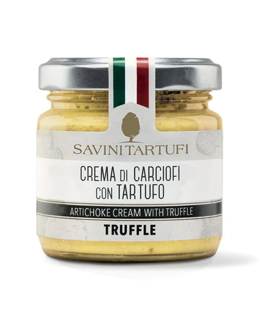 "Crema di Carciofi con Tartufo" Artichoke & Truffle Puree by Savini Tartufi: 6.08 oz