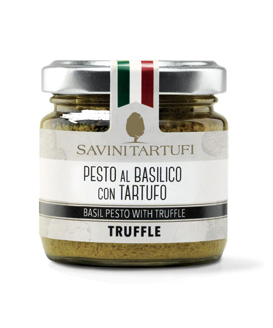 "Pesto al Basilico con Tartufo" Basil Pesto with Truffle by Savini Tartufi