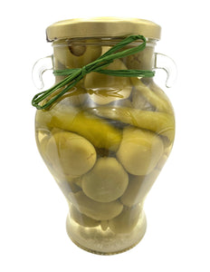 Garlic & Green Chili Stuffed Olives