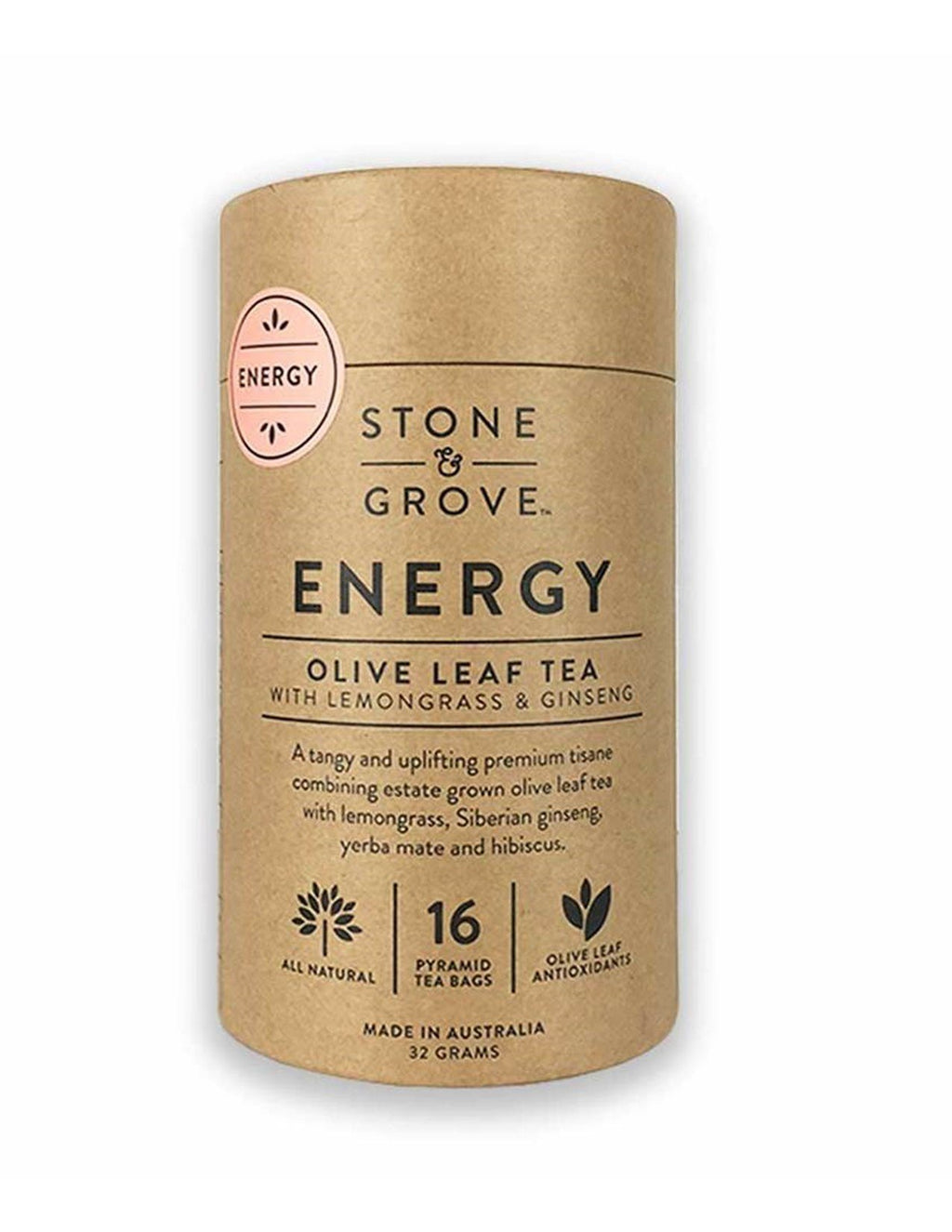 Stone and Grove Energy Olive Leaf Tea