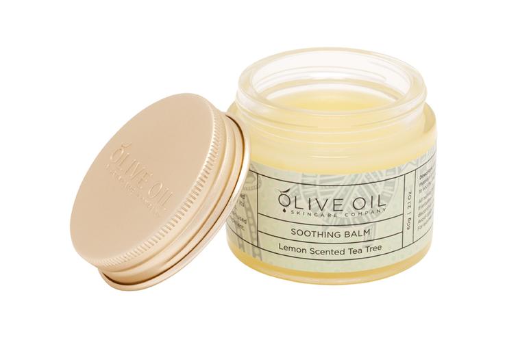 Olive Oil Soothing Balm Lemon Scented Tea Tree