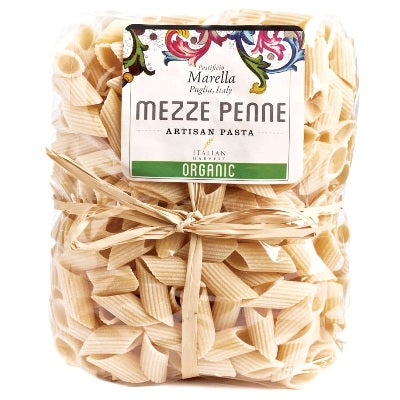 Mezze Penne Short Penne by Marella Organic Pasta