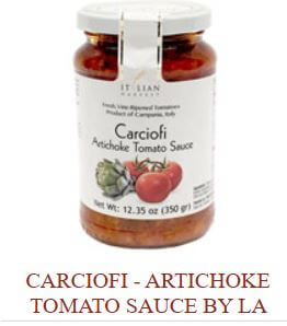 Carciofi Artichoke Tomato Sauce