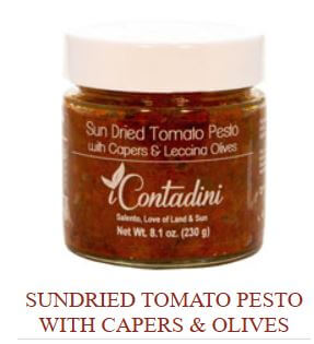 Sundried Tomato Pesto w Capers