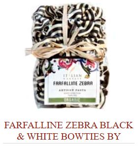 Farfalline Zebra Black & White Bowties by Marella: Organic